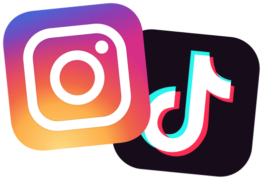Instagram and TikTok reels shared into JRNEY and saved as places on a map